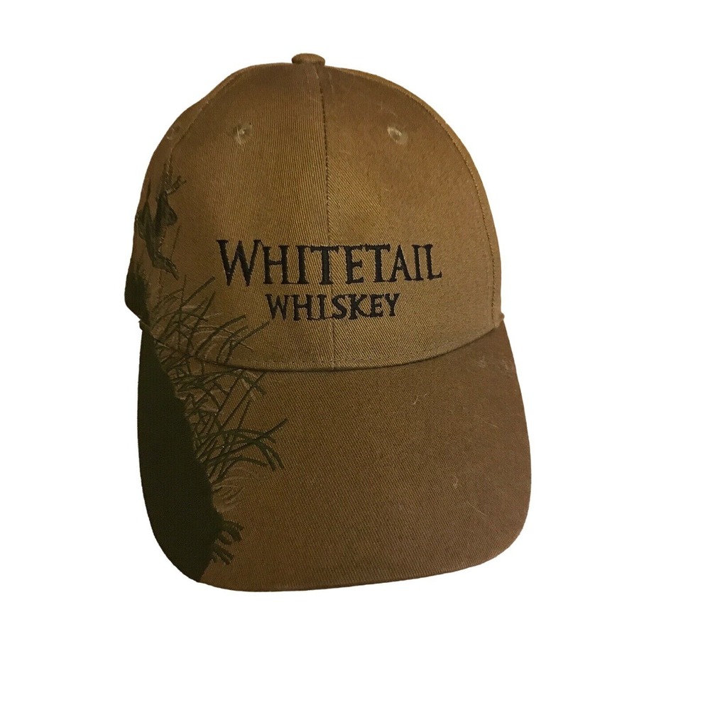 Whitetail‎ Whiskey Buck Deer Green Hat Cap Strapback Hunter
